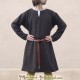 13th Medieval woolen tunic - dark brown