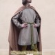 Medieval tunic - brown herringbone