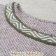 Medieval tunic - brown herringbone
