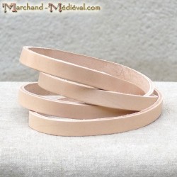 Leather Belt Strip - 2cm