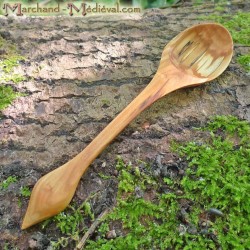 Medieval wooden spoon