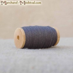 Flax yarn - grey