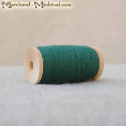 Flax yarn - light green