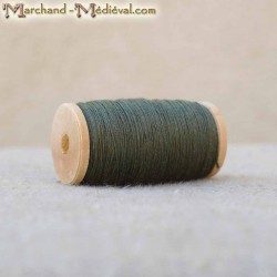 Flax yarn - light green