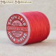 Linen Thread for Hand Sewing Leather #332 - Red