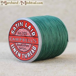Linen Thread Satin Laid Campbell's #332 - Green