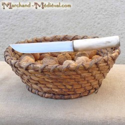 Cuchillo medieval - Cabo de ciervo