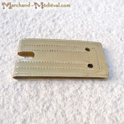 Belt buckle plate