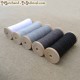 5 linen spools - Green palette