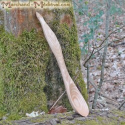 Cuillère médiévale en bois : Frêne