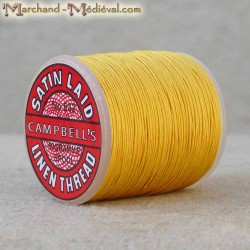 Linen thread for saddle stitch #532 - Yellow 