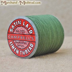 Linen Thread Satin Laid Campbell's No.332 - Light green