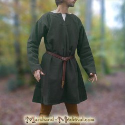 Medieval wool tunic viking 11th 12Ith 13th centurie