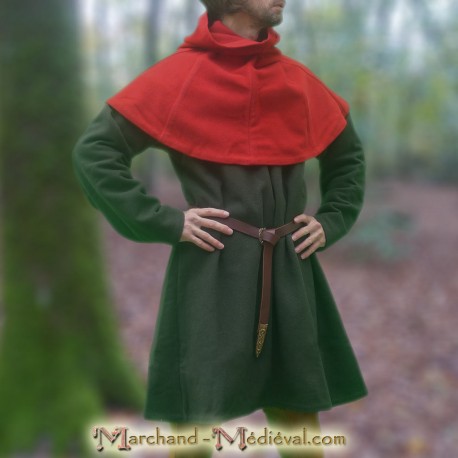 Medieval woolen hood