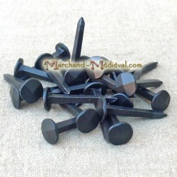 Forged nails for fixing umbo on a shield : 40 mm