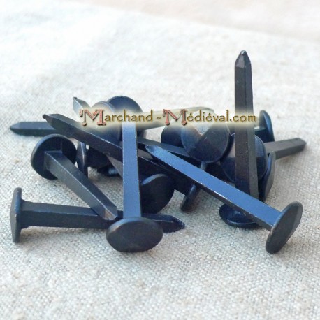 Historical forged nails : 50 mm