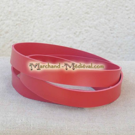 Leather Belt Strip - 2,5cm