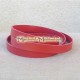 Leather Belt Strip - 2cm