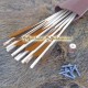 Wooden medieval arrows KIT