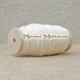 Spools of satin linen thread - Off white