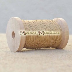 Linen binding thread - Sand