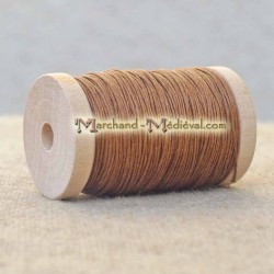 Linen binding thread - Sand