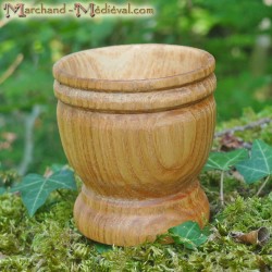 Ash wooden cup