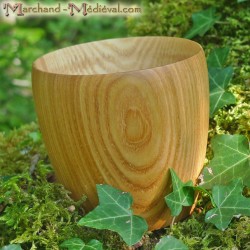 Birch wooden cup