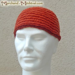 Medieval naalbinding wool cap