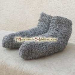 Naalbinding medieval sock 