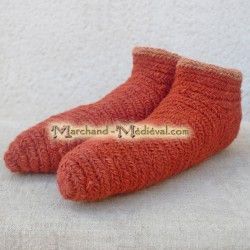 Naalbinding medieval sock 