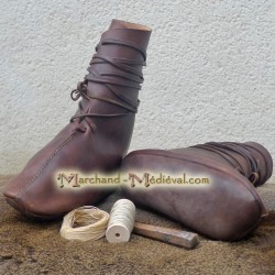 Zapatos vikingo vueltos Tipo Oseberg