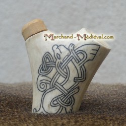 Medieval saltcellar - bone