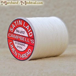Llinen thread for sewing leather #832 - Off white