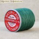 Leatherwork Satin Laid linen thread #832 - Green
