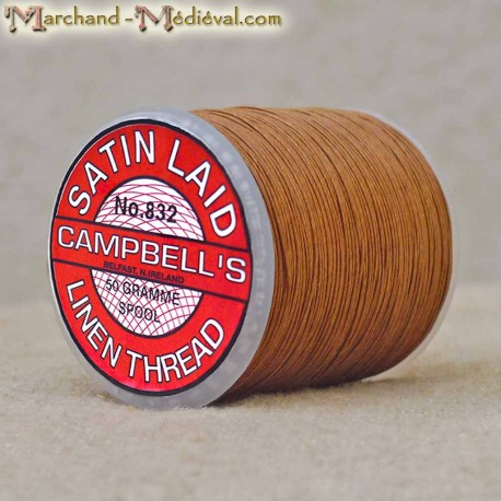 Satin Laid linen thread #832 - Havana