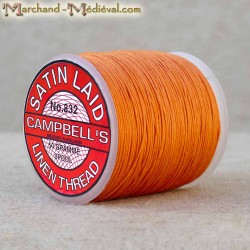 Satin Laid linen thread #832 - Orange