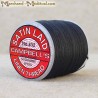 Hilo de lino Satin Laid - Negro
