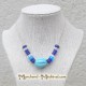 Glass beads necklace
