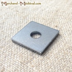 Rondelles carrées pour rivets acier diamètre 6mm
