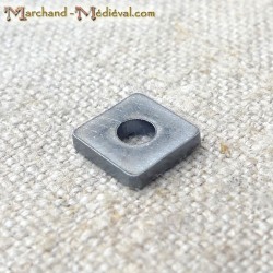 Square washer for rivet