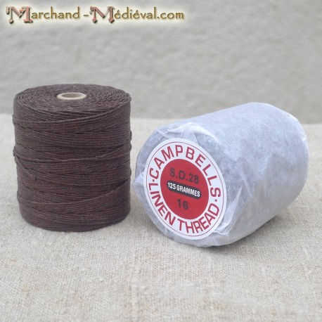 Waxed linen thread Spool : SD 28/16