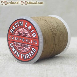 Linen thread size 532 - Light Khaki/Bronze