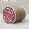 Satin Laid Leinengarn - Hell Khaki/Bronze