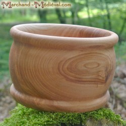 Ash wooden pot