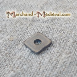 Square washers to buck rivets