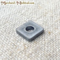 Square washers to buck rivets