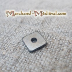 Square washers to buck rivets