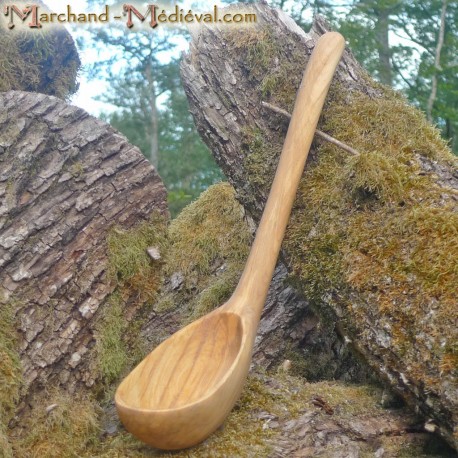 Large pot spoon alder wood