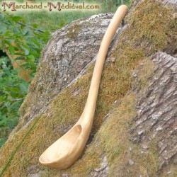 Large pot spoon alder wood